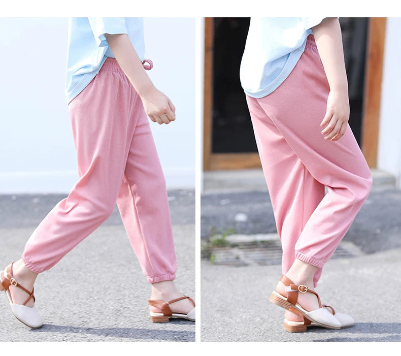 Summer Casual Wide Leg Pants