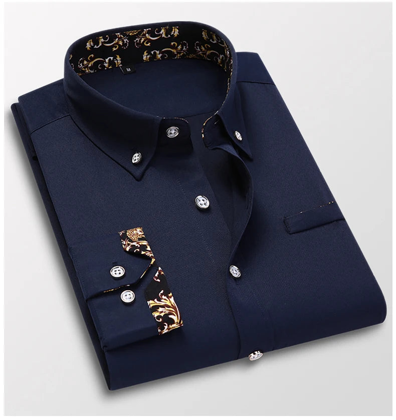 Men’s Fashion Long Sleeve Shirt