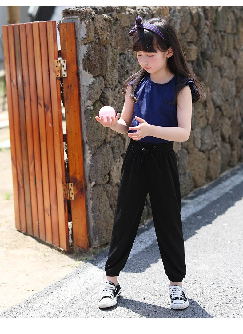 Summer Casual Wide Leg Pants