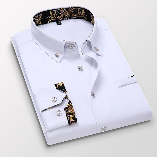 Men’s Fashion Long Sleeve Shirt