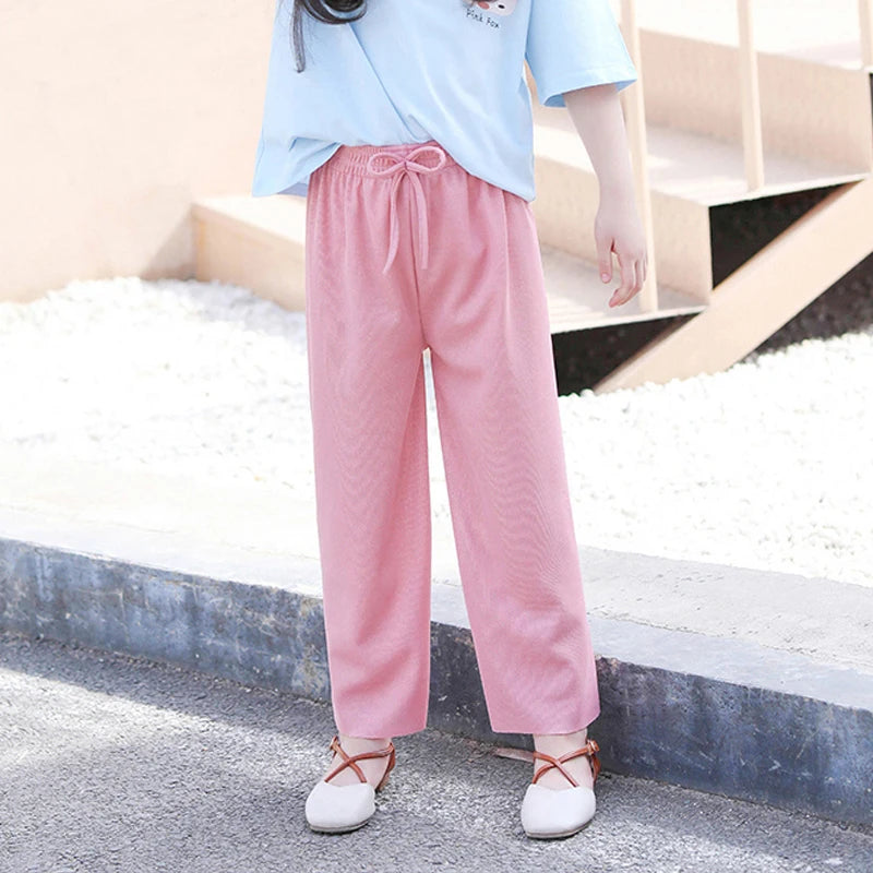 Summer Casual Wide Leg Pants