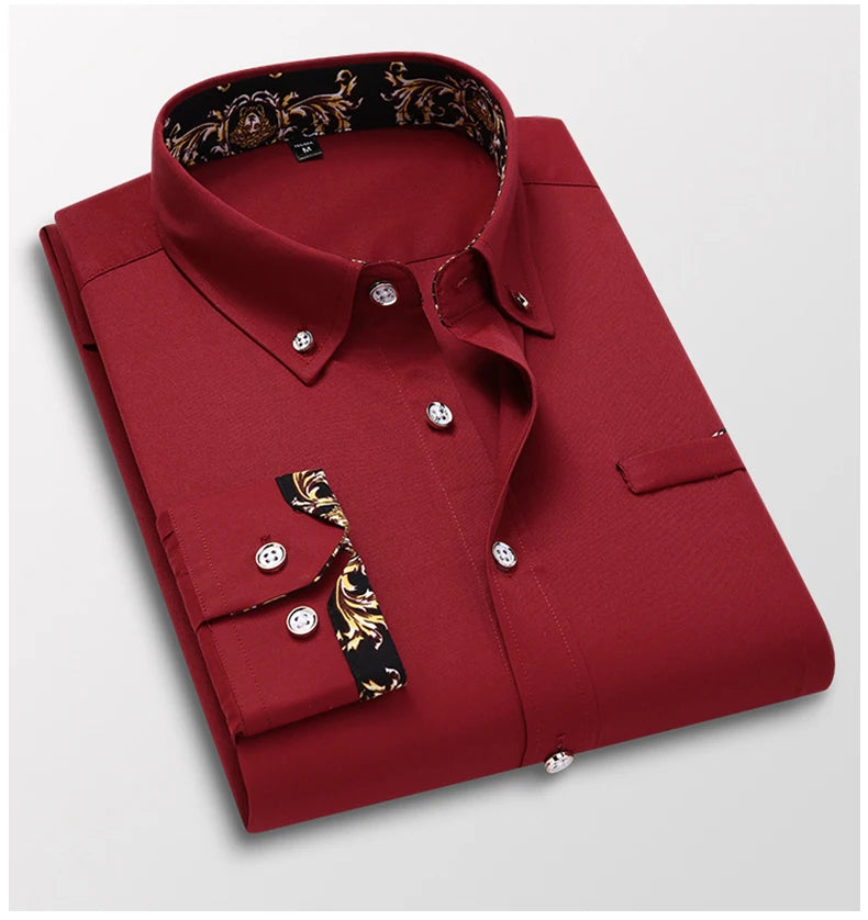 Men’s Fashion Long Sleeve Shirt