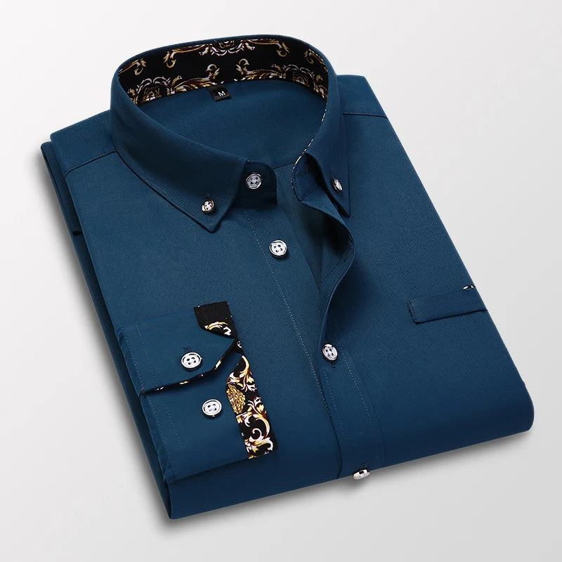 Men’s Fashion Long Sleeve Shirt