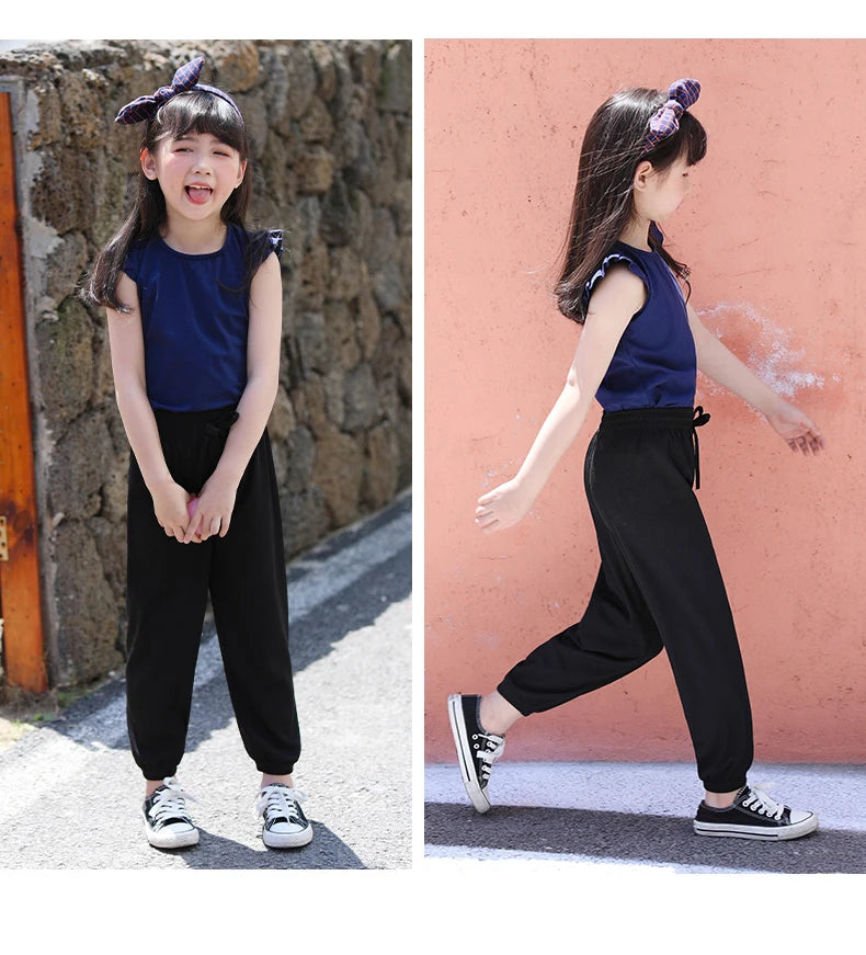 Summer Casual Wide Leg Pants