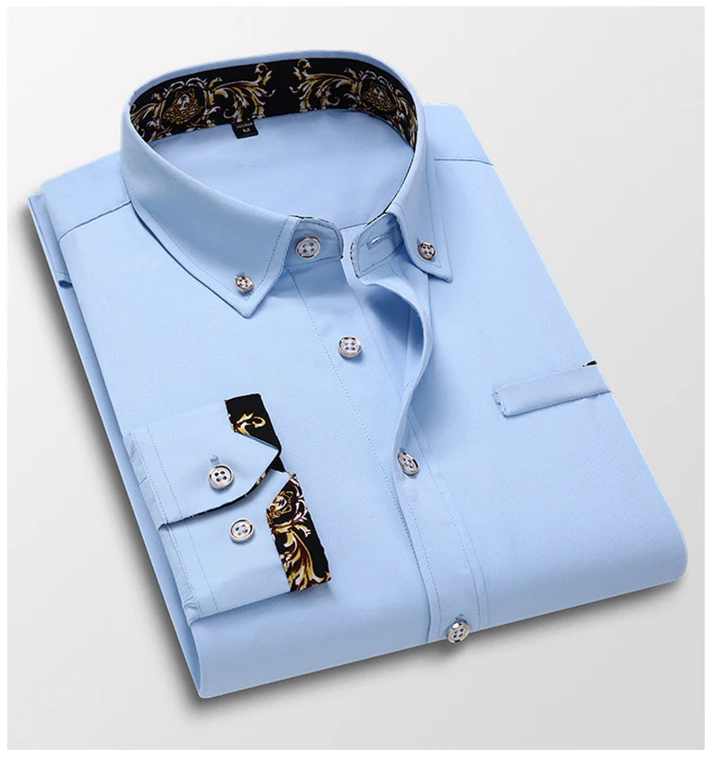 Men’s Fashion Long Sleeve Shirt