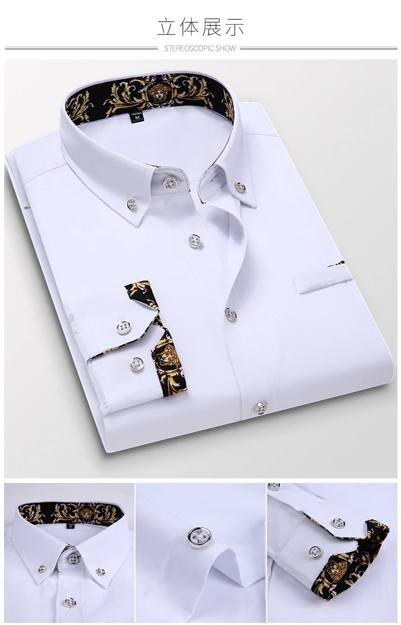 Men’s Fashion Long Sleeve Shirt