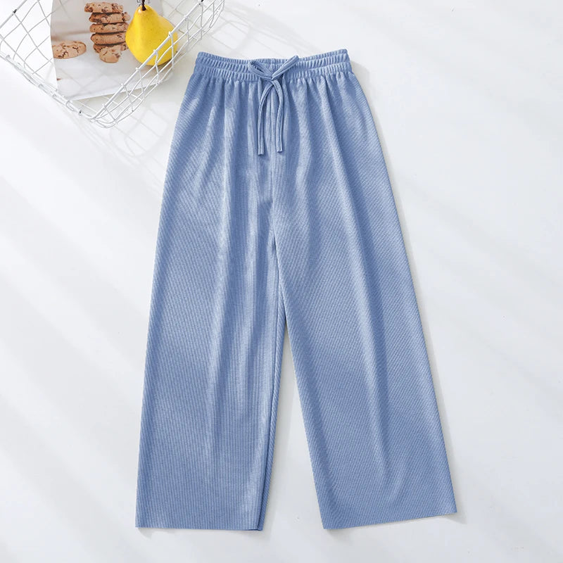 Summer Casual Wide Leg Pants