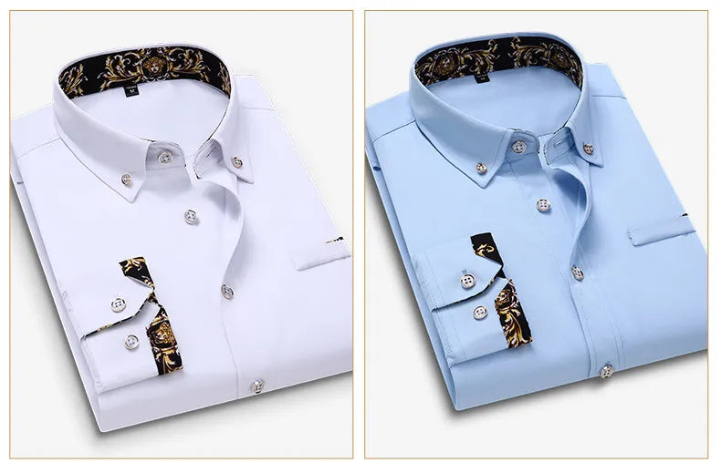Men’s Fashion Long Sleeve Shirt