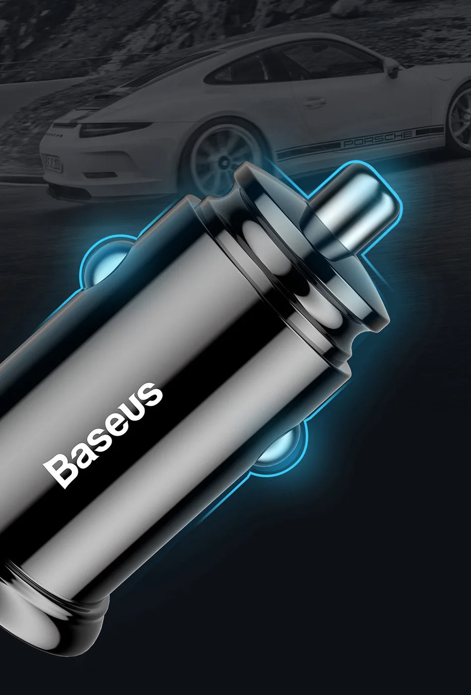 Fast Car Type C Charger For iPhone and Android Mobile Phone