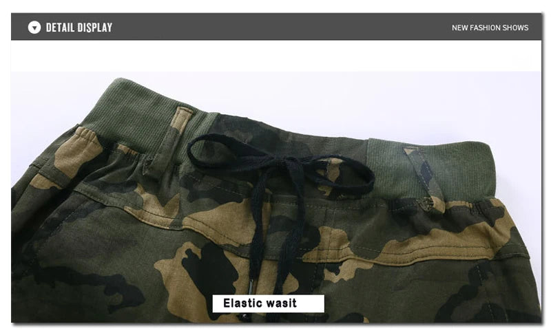 Navarro Kids Camouflage Army Shorts