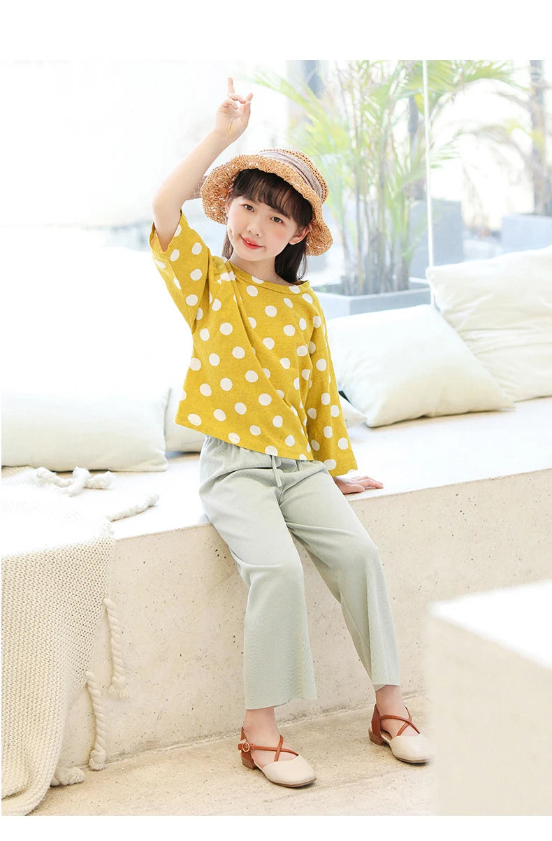Summer Casual Wide Leg Pants