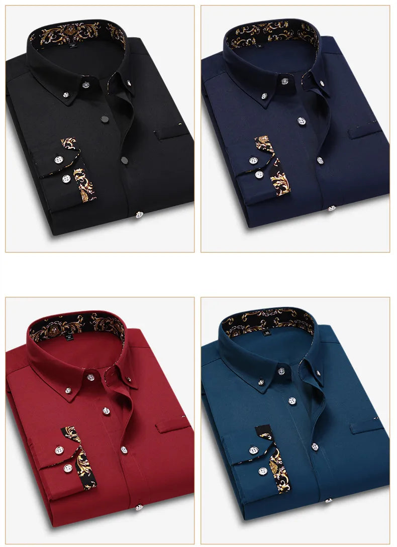 Men’s Fashion Long Sleeve Shirt