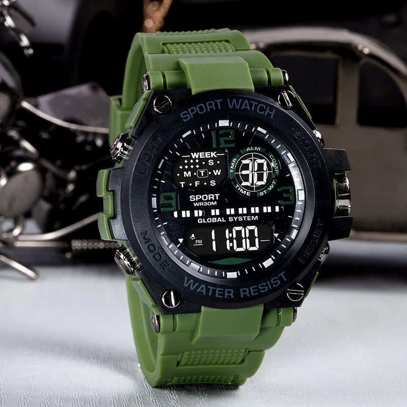 Brovania Top Luxury Electronic Watch for Men