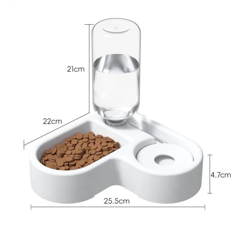 Double Dog and Cat feeder and water dispenser