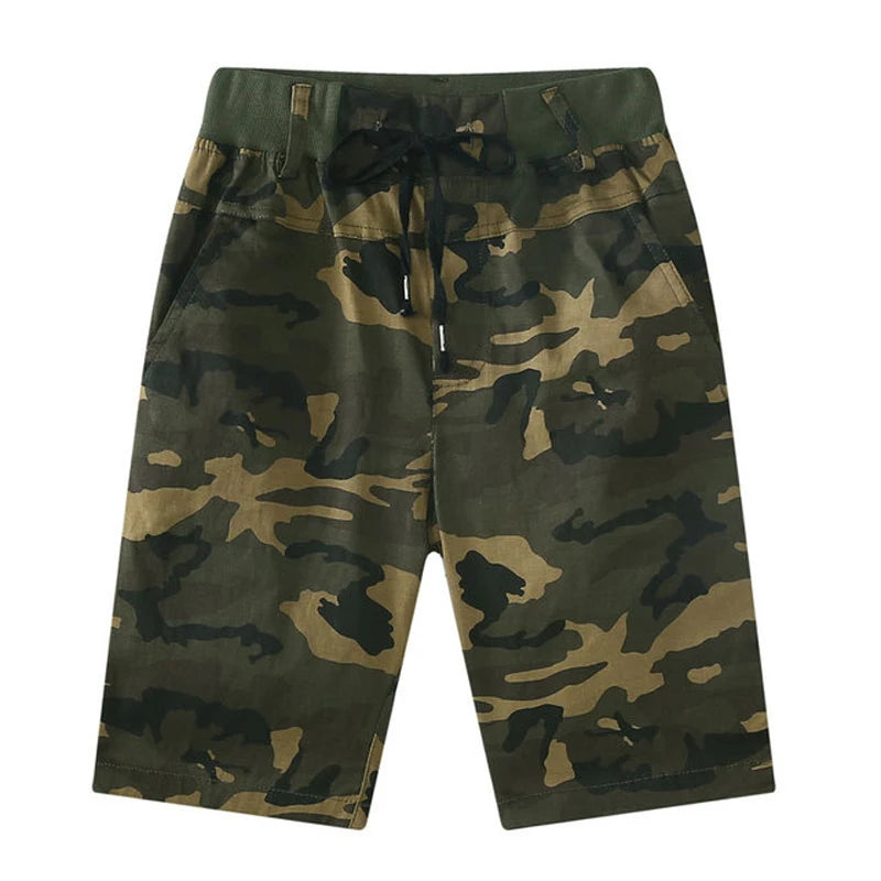 Navarro Kids Camouflage Army Shorts
