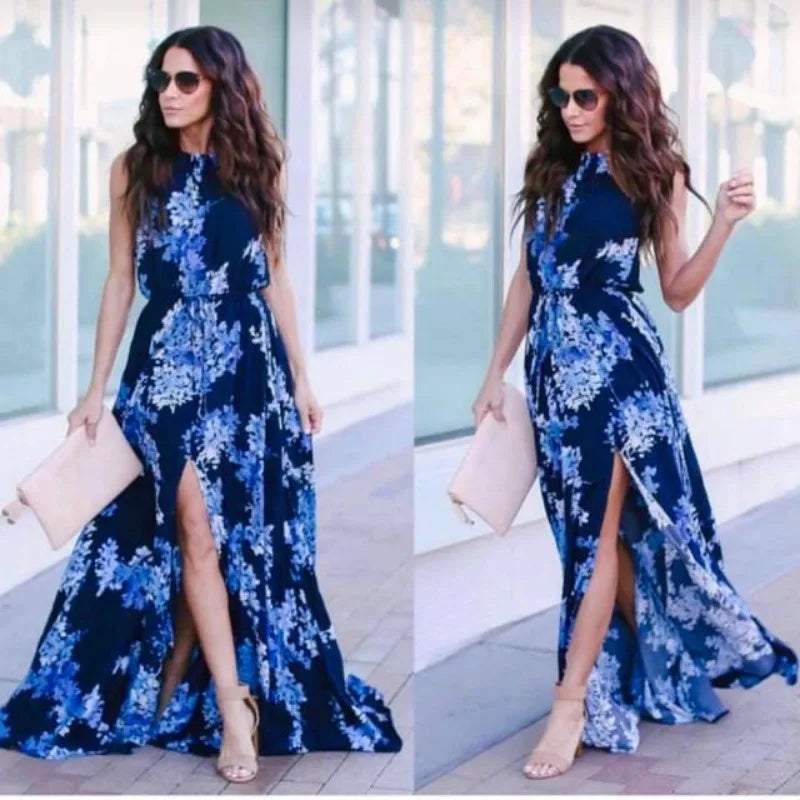 Suzan Latrova Spring and Summer Long Dress