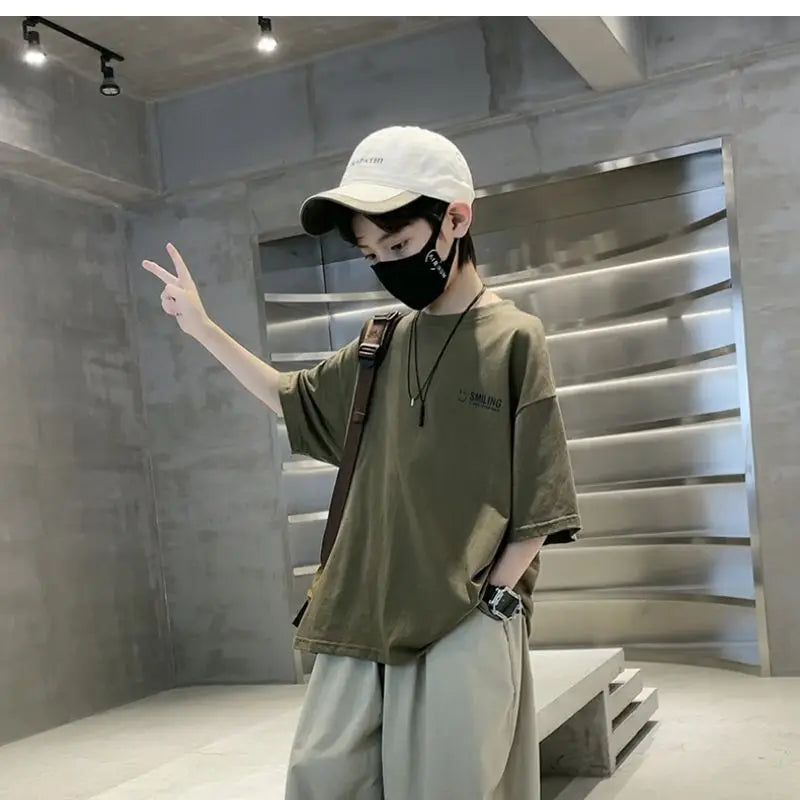 Big Boys Summer Cotton Set (7-12)