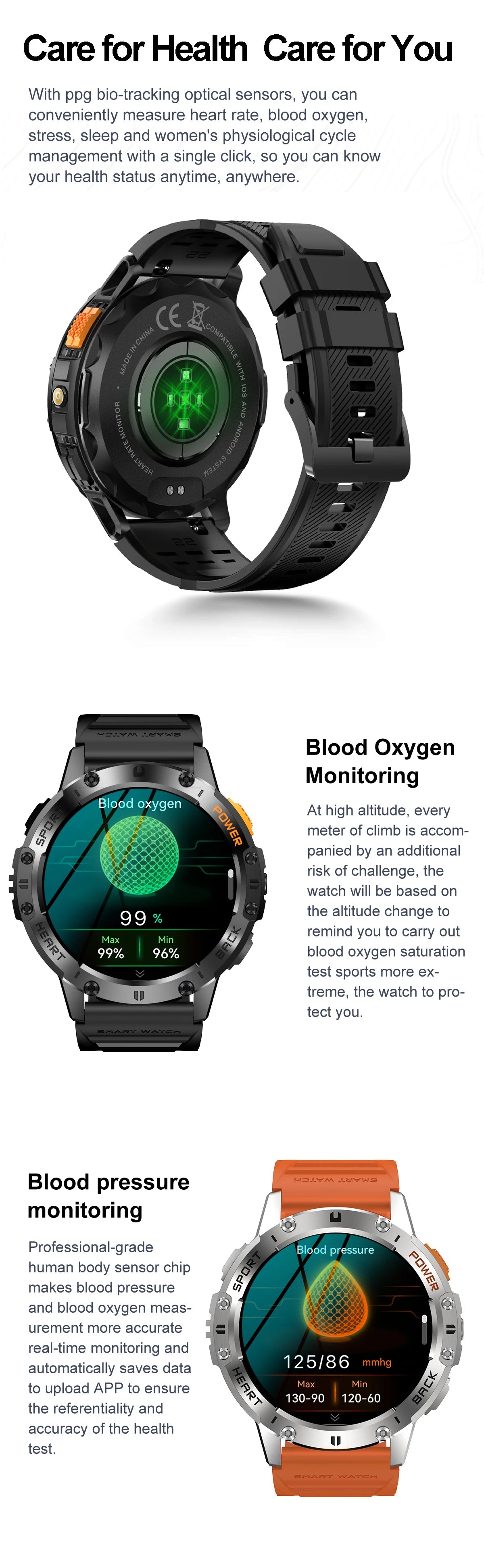 Dacro amoled Smart Watch