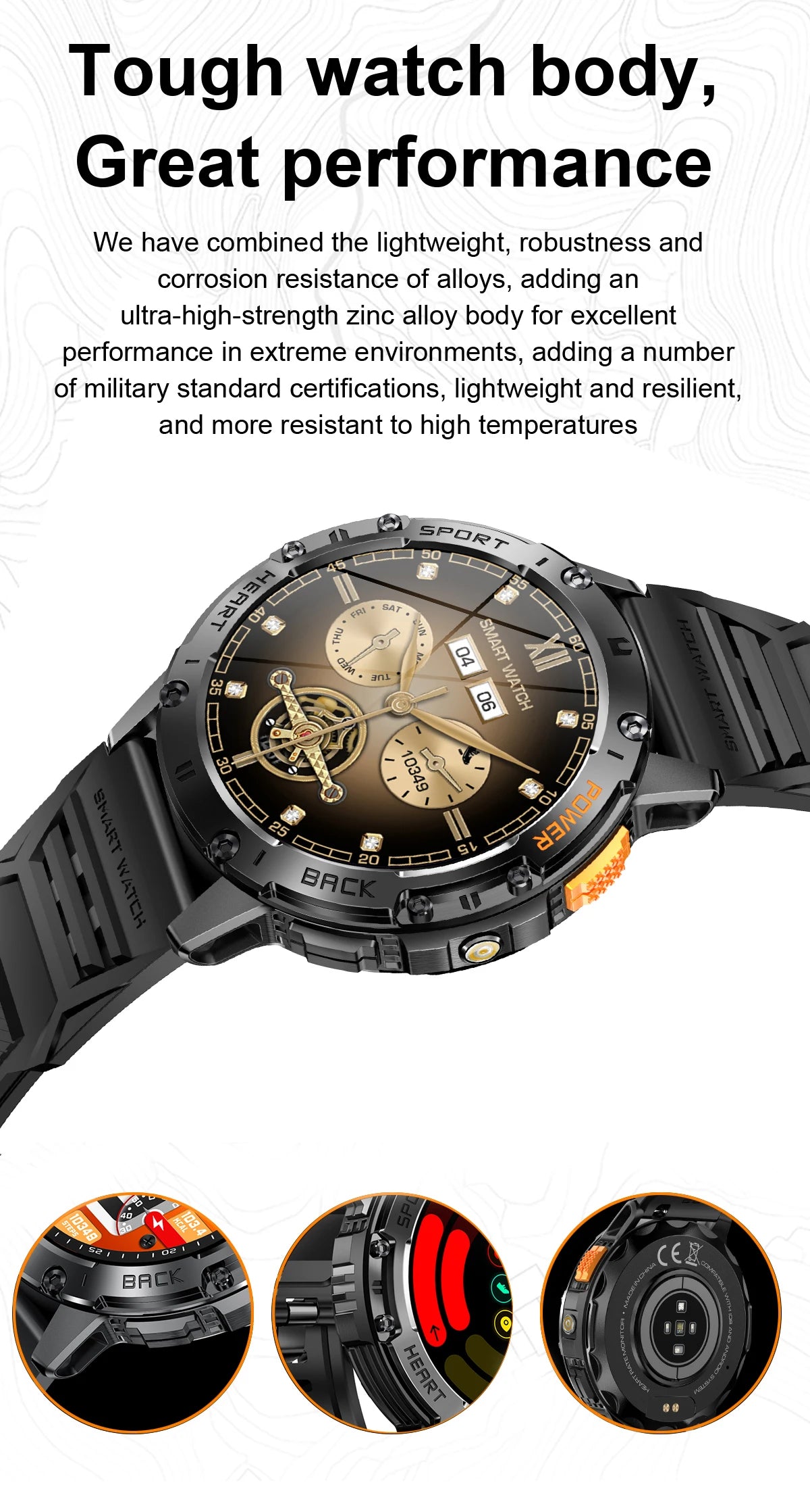 Dacro amoled Smart Watch