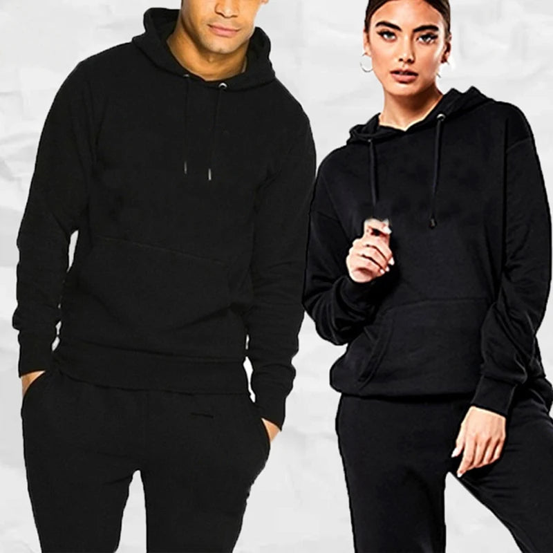 Men and Women Sportswear Sweater Set
