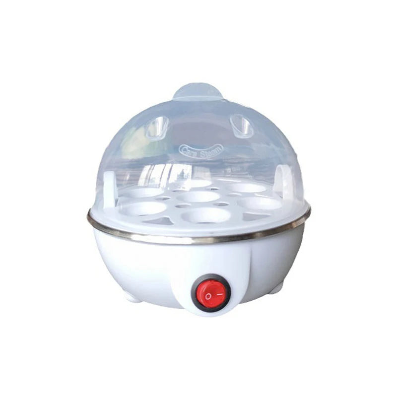 7 Egg Cooker Automatic Power Off Home Multi-Functional Steamed Egg Custard Boiled Egg Machine Breakfast Artifact