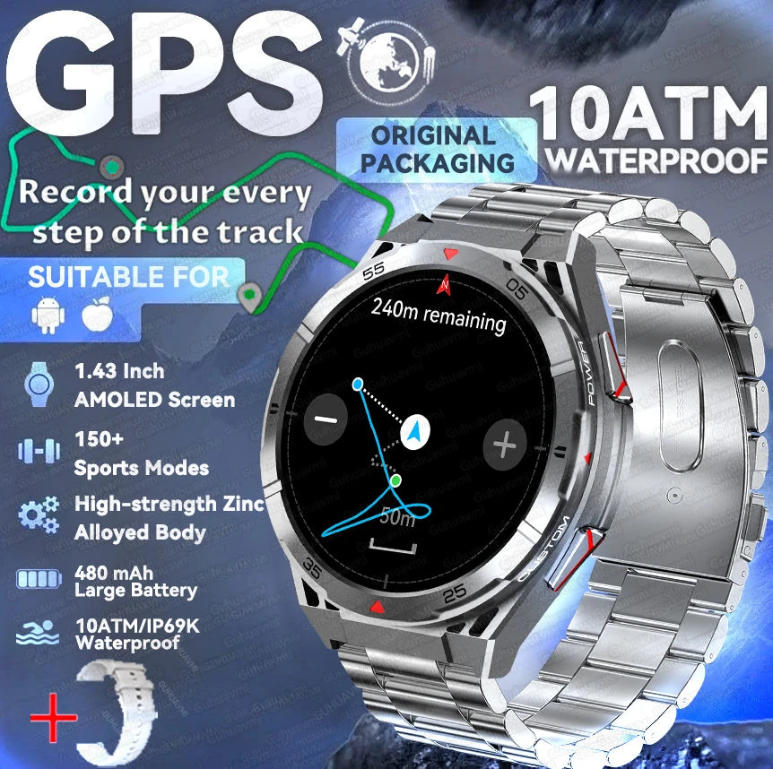 Original 10ATM Ultra GPS Smart Watche