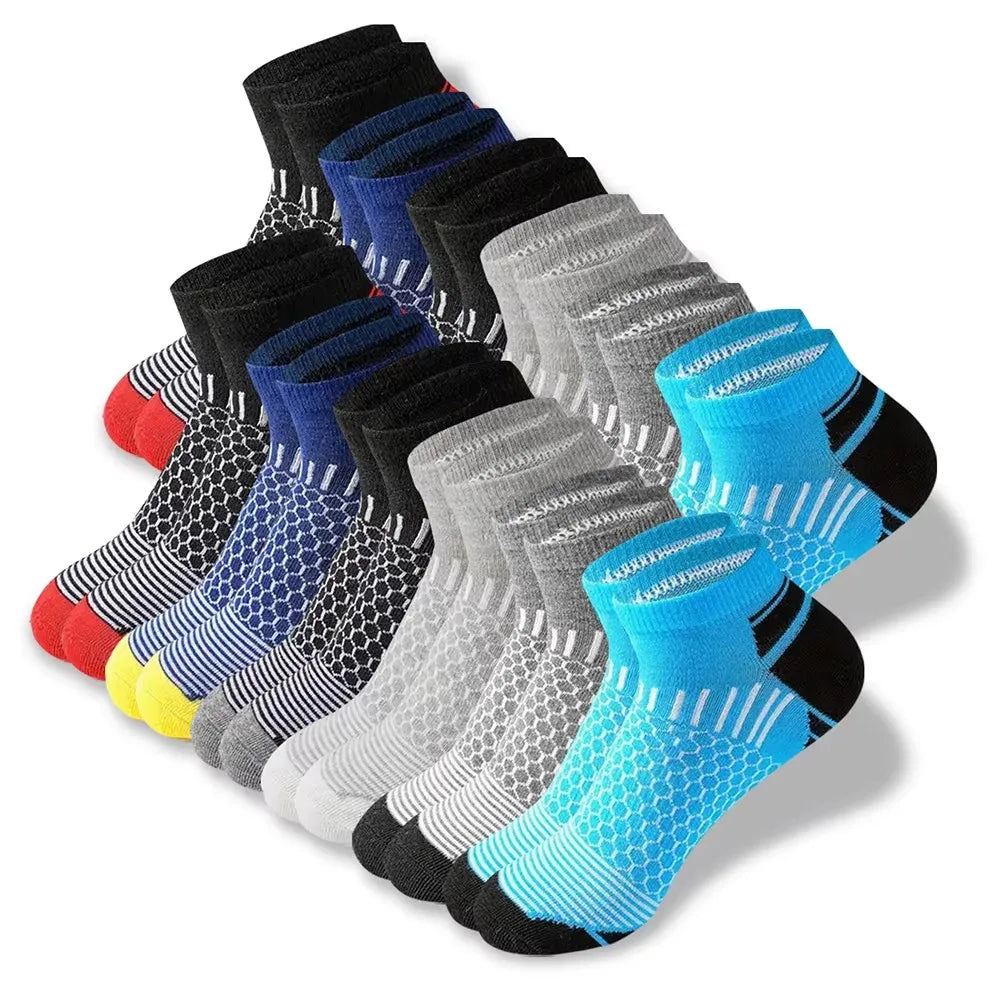 5 Pairs Men Summer Ankle Socks