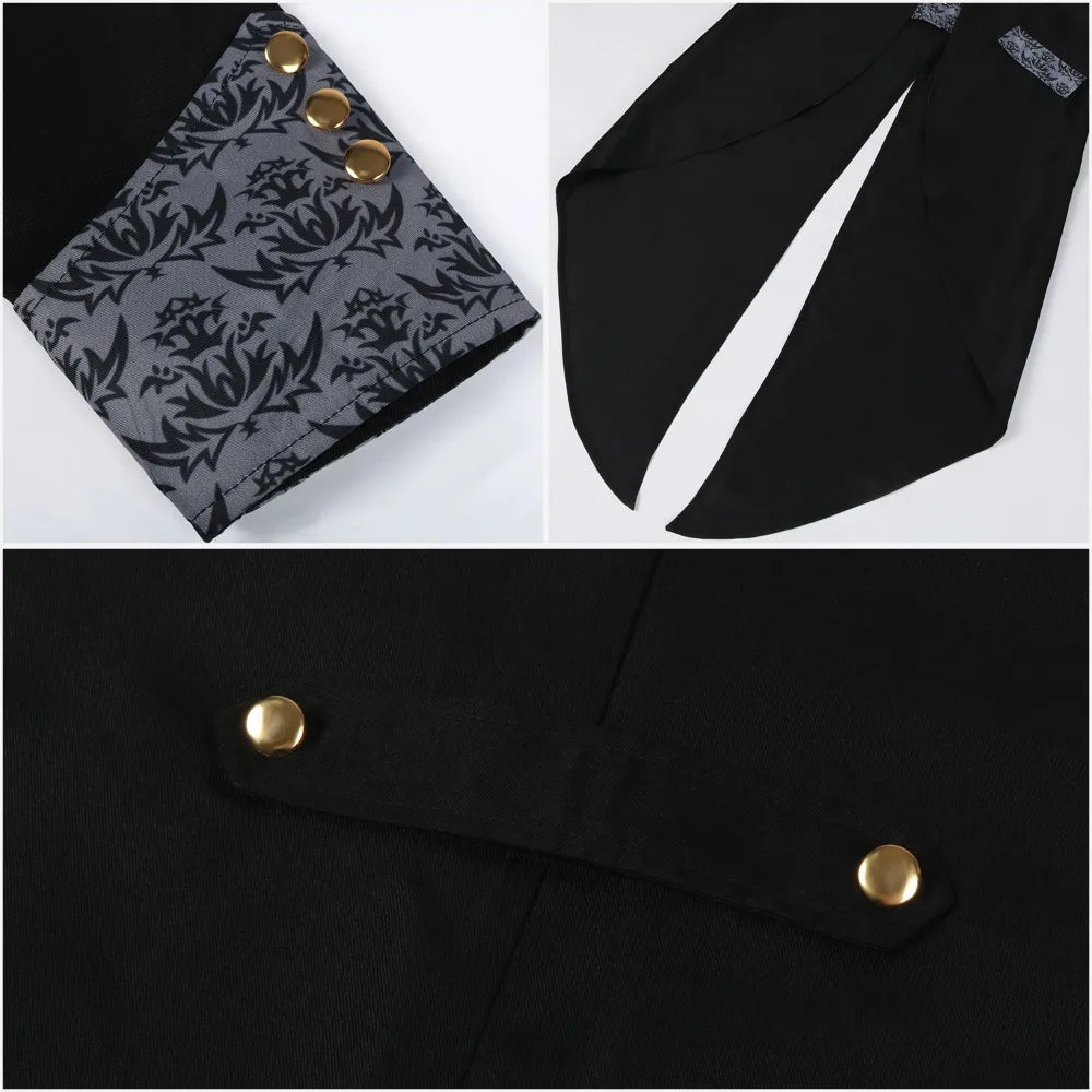 Men’s Medieval Retro Tailcoat