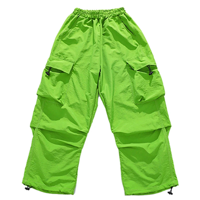 Teen Girls’ Hip-Hop Fashion Set – T-Shirt & Pants Streetwear Outfit, Kids Rapper Stage Dance Costume