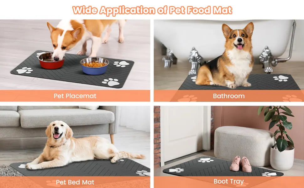 Quick Dry Water Mat for Dogs &  Cats