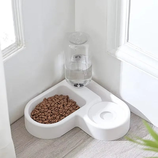 Double Dog and Cat feeder and water dispenser
