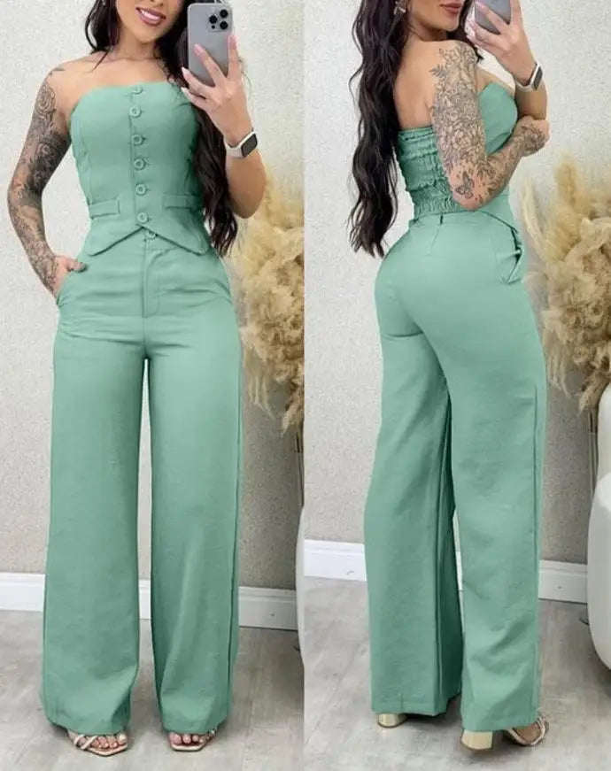 Swiss design Two-Piece Spring Outfit