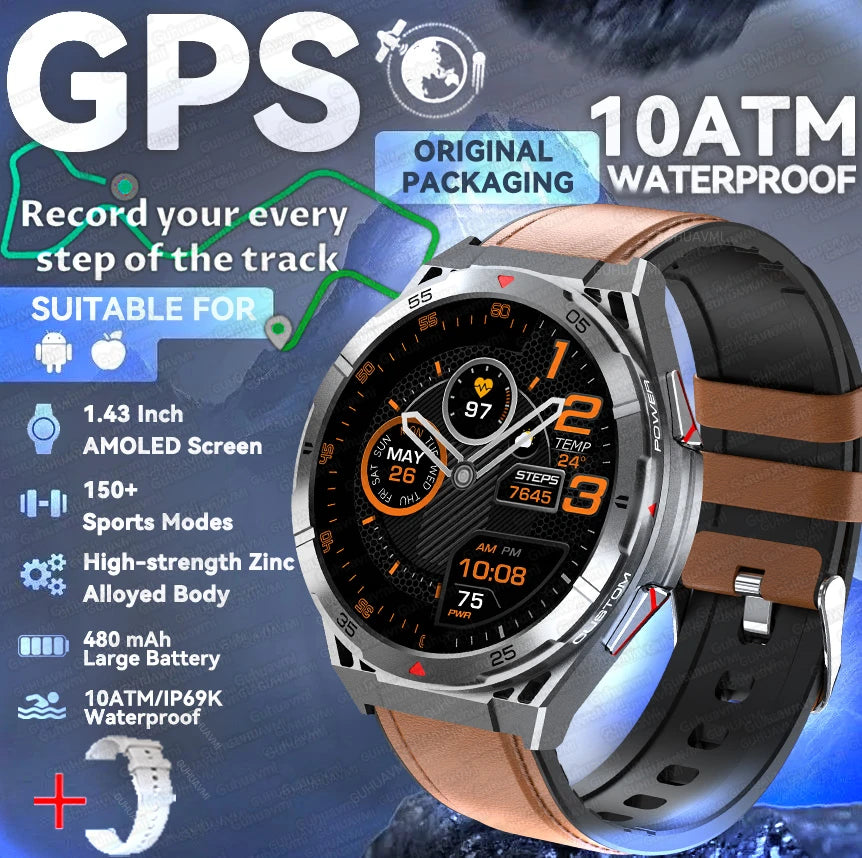 Original 10ATM Ultra GPS Smart Watche