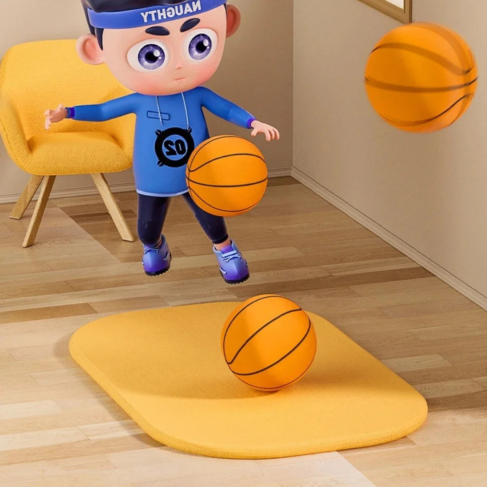 Silent Basketball Bouncing Mute/ Silent Foam Basketball  for kids