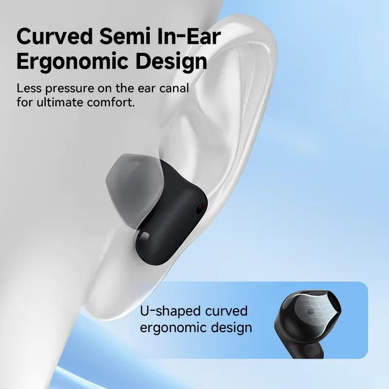 Original Edifier X1 Lite TWS Bluetooth Earphone Wireless Headphones Bluetooth 5.4 Lightweight Design Call Noise Cancellation Waterproof