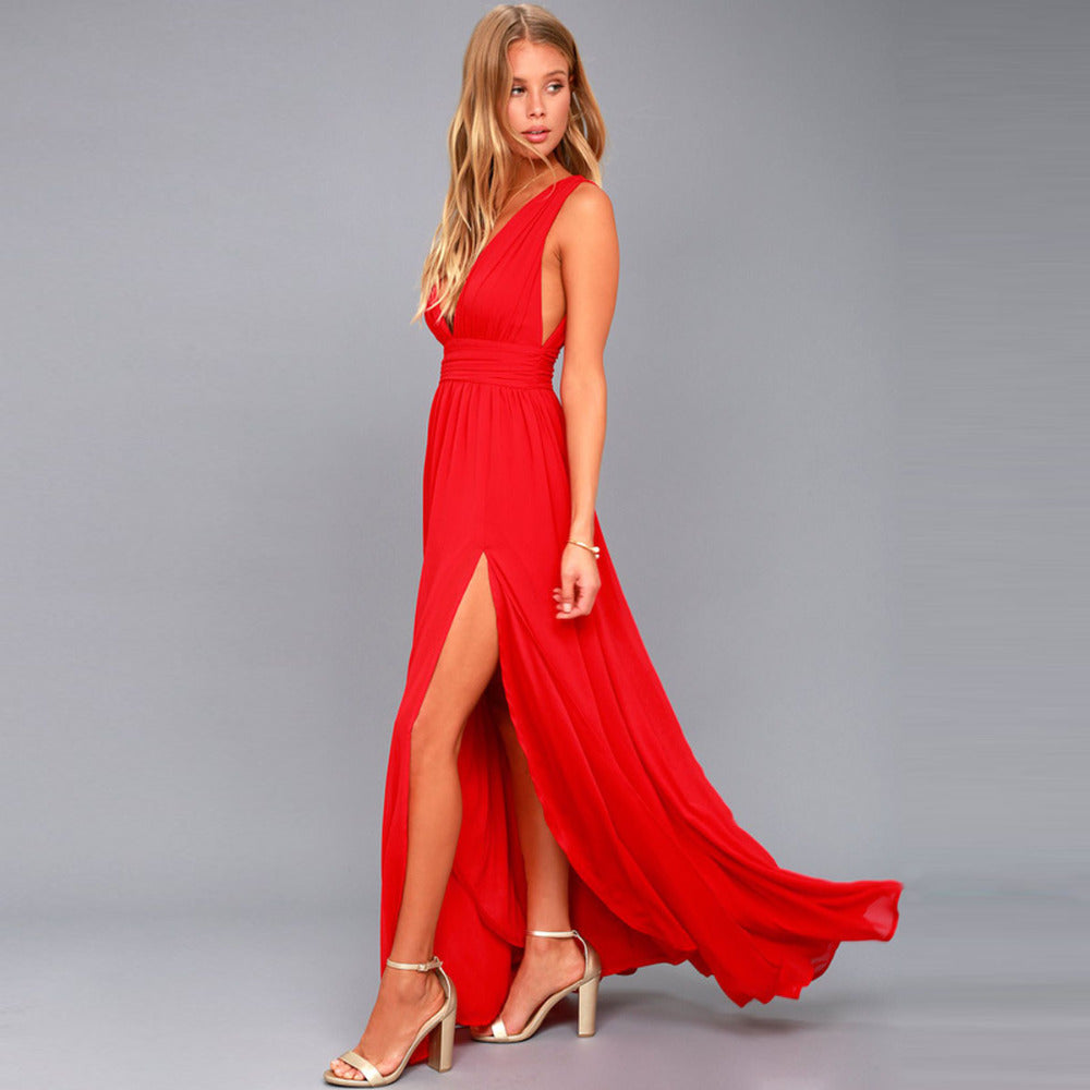 Georgeo Vestidos Summer Sexy Maxi Dress