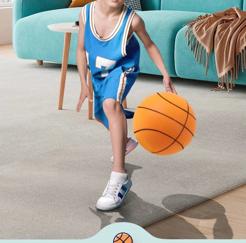 Silent Basketball Bouncing Mute/ Silent Foam Basketball  for kids