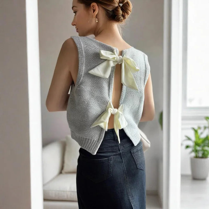 Ornova  Sleeveless Sweater Vest