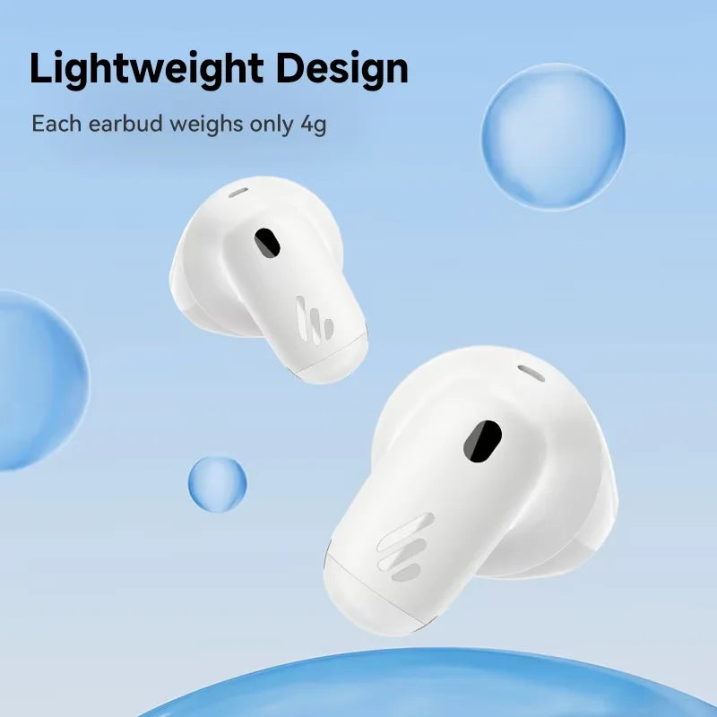 Original Edifier X1 Lite TWS Bluetooth Earphone Wireless Headphones Bluetooth 5.4 Lightweight Design Call Noise Cancellation Waterproof