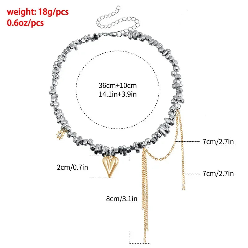 Pablo Chivany trendy Love Tassel Pendant