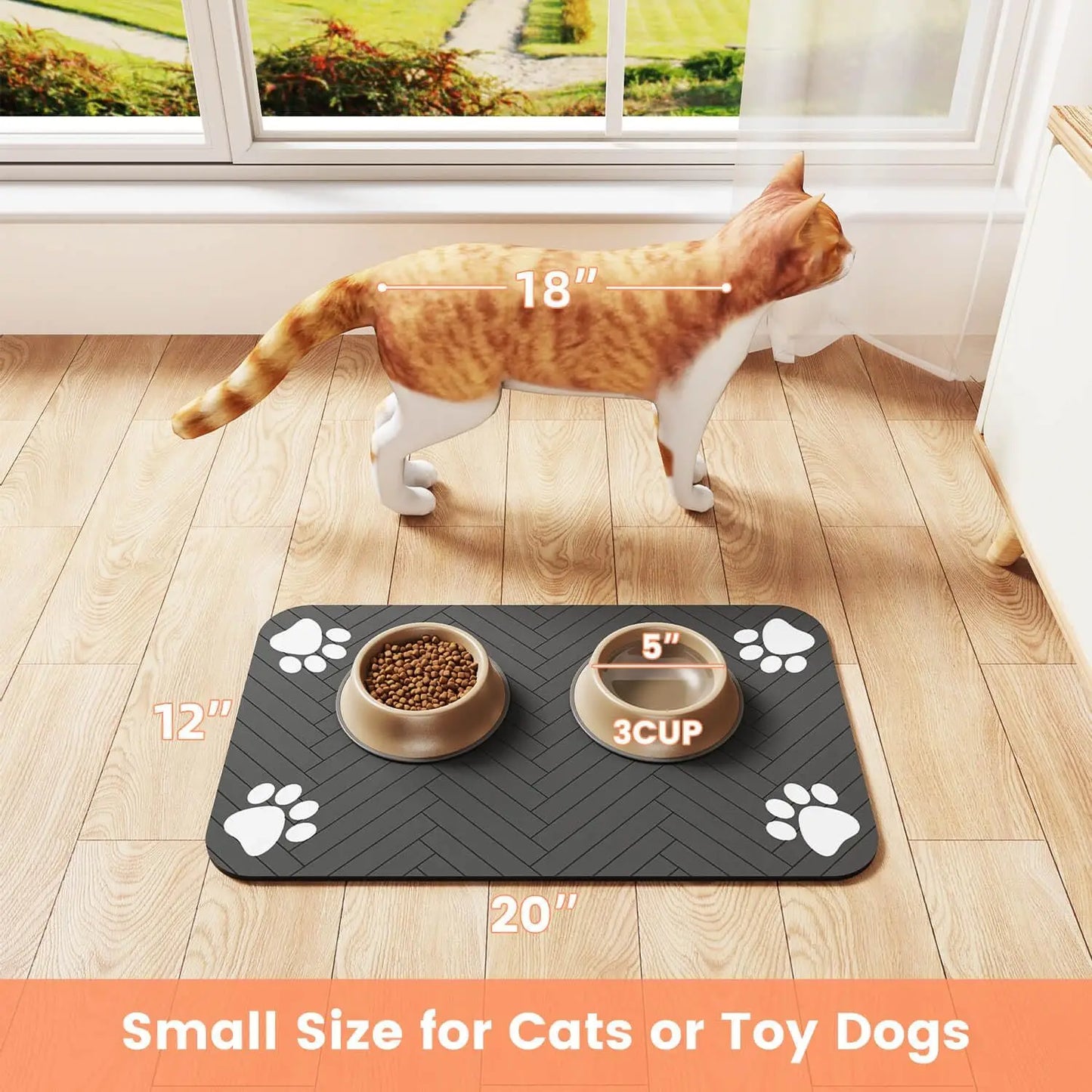 Quick Dry Water Mat for Dogs &  Cats