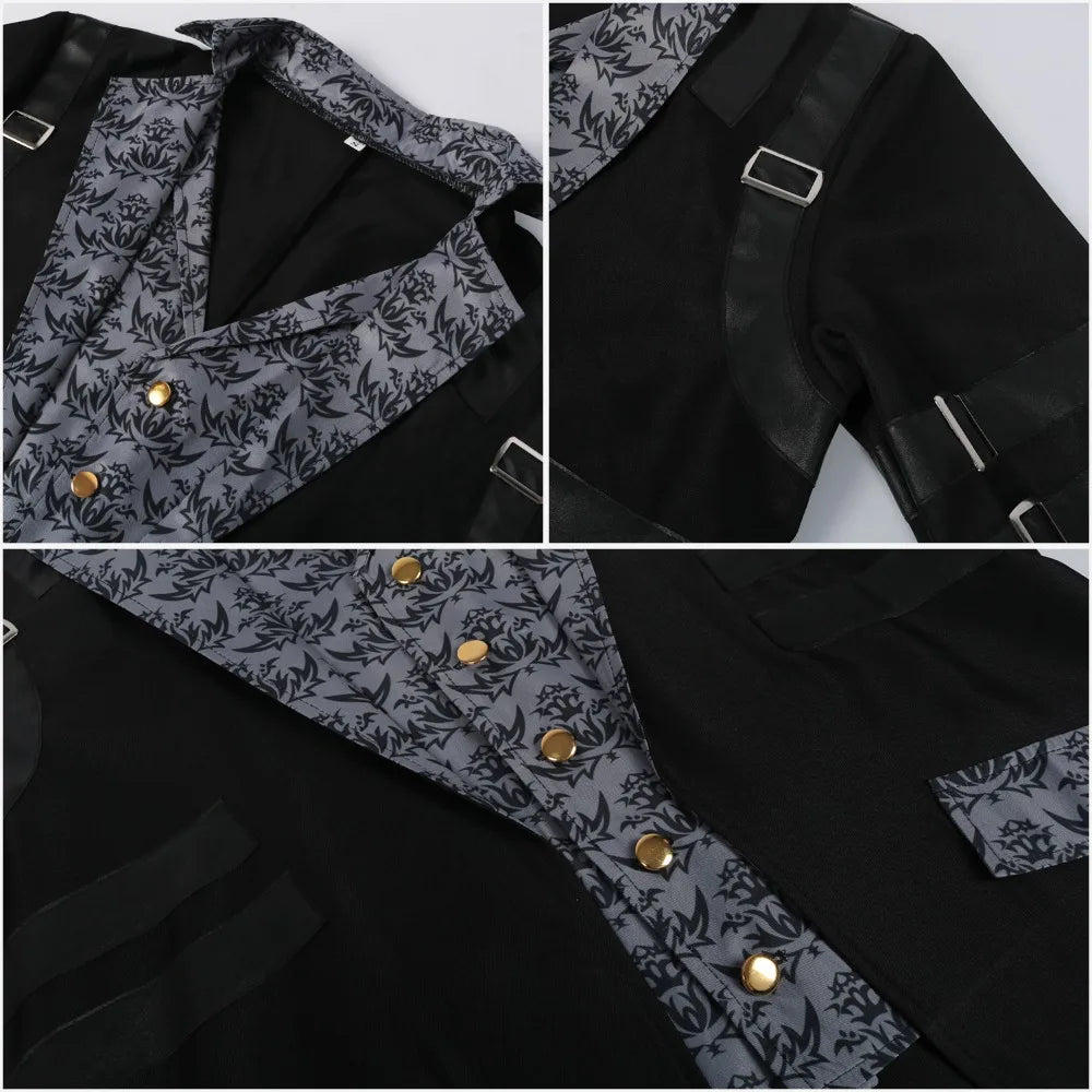 Men’s Medieval Retro Tailcoat