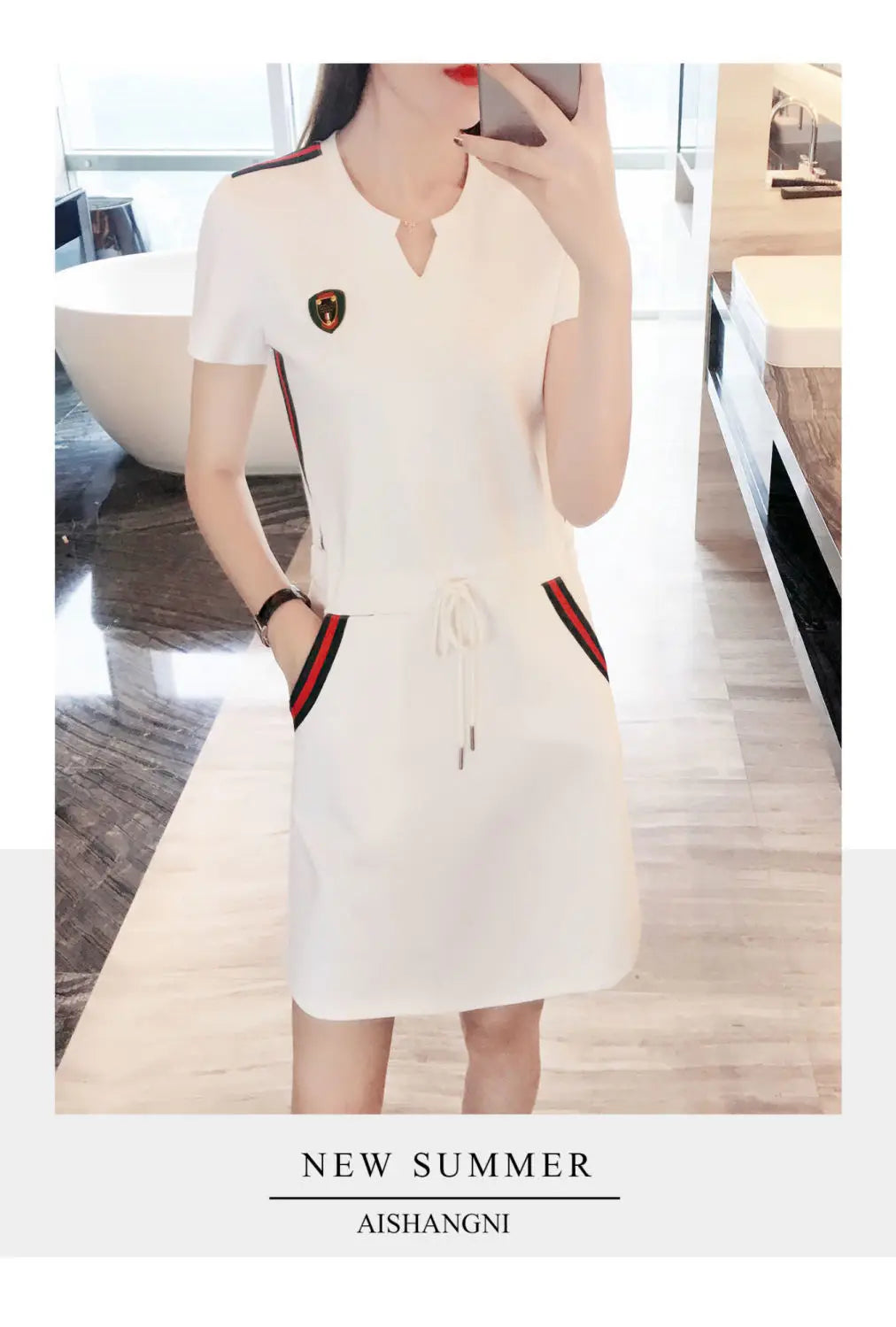 Paula Strouse simple  Summer Casual Dress