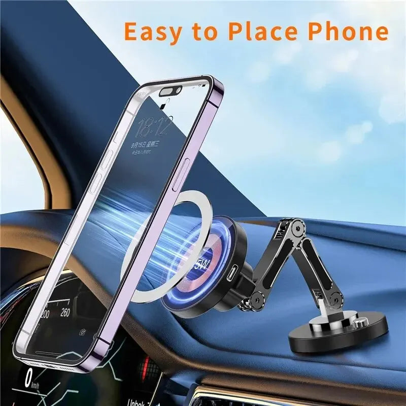 Magsafe Magnetic Car Wireless Charger Stand for iPhone 15 14 13 12