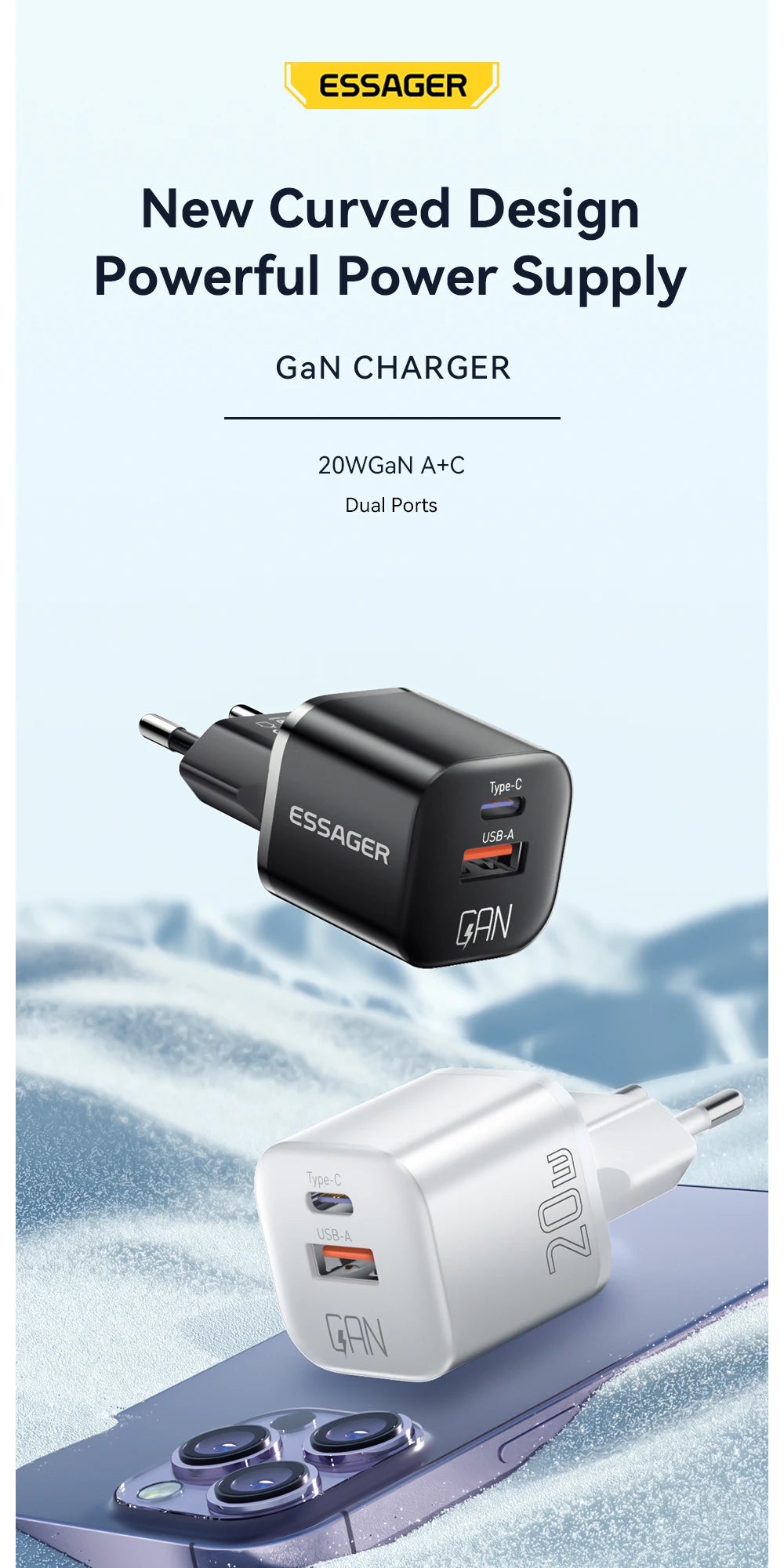 QC 3.0 Quick Chargers For iPhone 14 13 12 11 Pro Max Mini iPad Charging