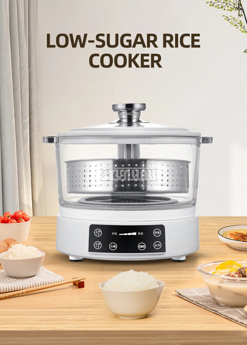 3L Rice Cooker Sugar Controlled Multi Cooker Household Intelligent Health Pot