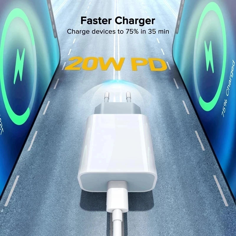 Fast Charging USB C Charger For iPhone 15 14 13 Pro Max Mini X XS