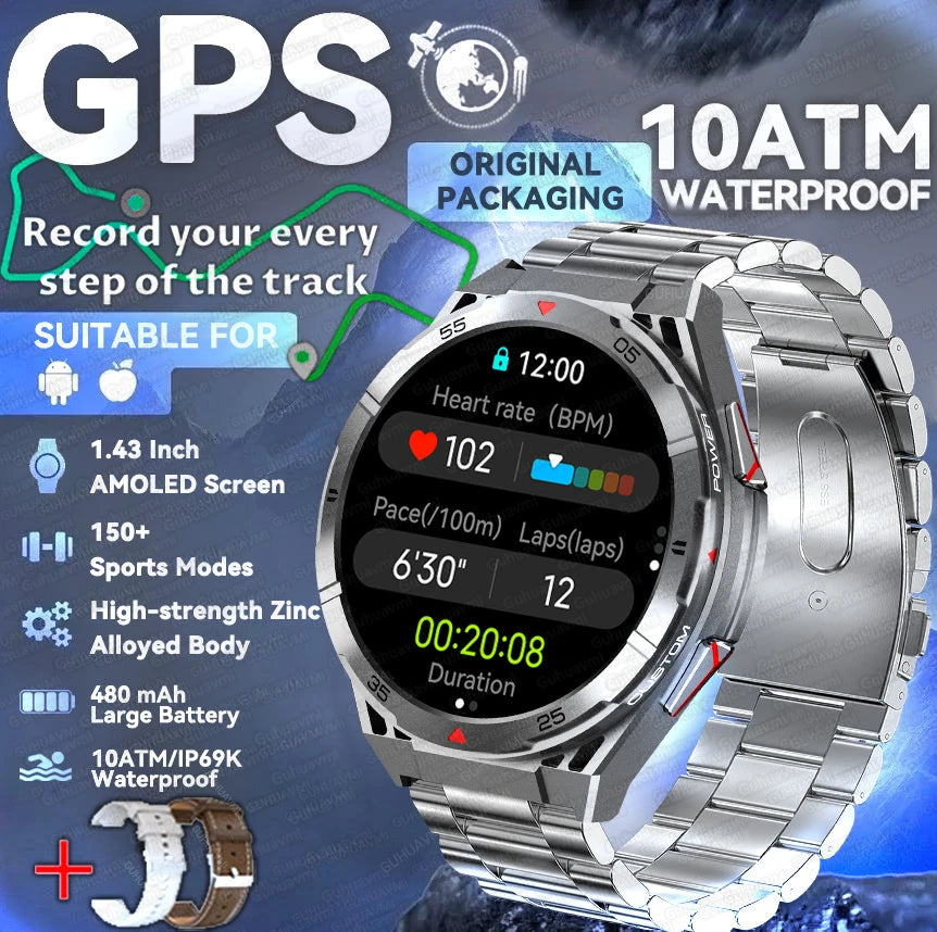 Original 10ATM Ultra GPS Smart Watche