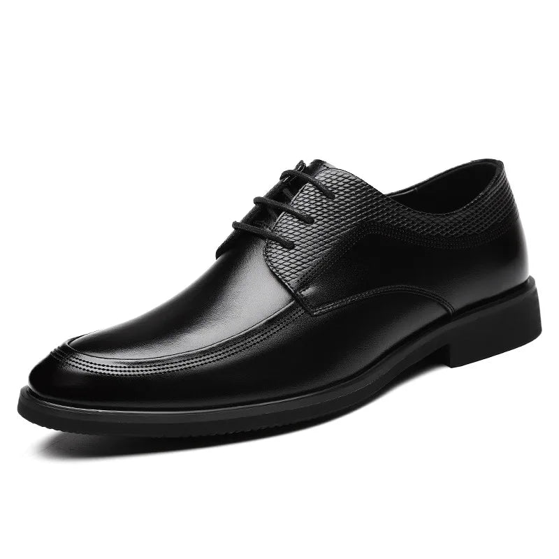 Summer Breathable Hollow Out Leather Shoes