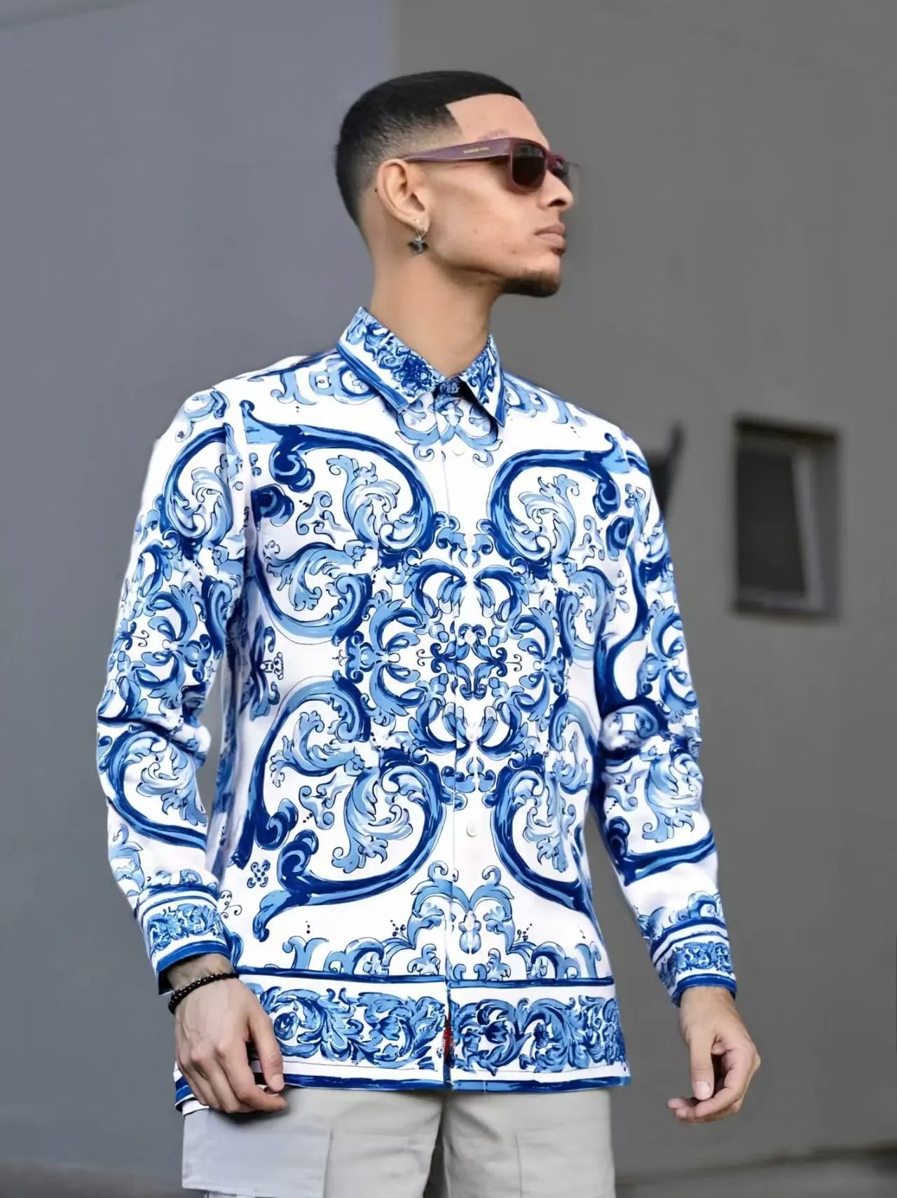 Men&nbsp; Popular European Design Party Style Shirt